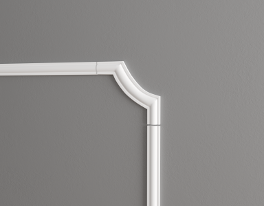 C1-157 A/Декоративный уголок гладкий (145*145*13мм)/4,